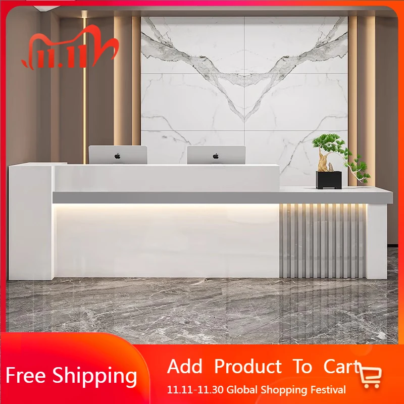 

Design Modern Reception Desks Shop Beauty Luxury Bar Display Company Reception Desks Restaurant Escritorio Lounge Furniture