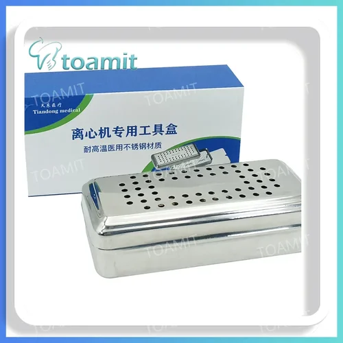 Imagen 2 del producto Kit completo de centrífuga Dental PRF CGF, placa de implante de acero inoxidable y caja de membrana ósea para cirugía Dental