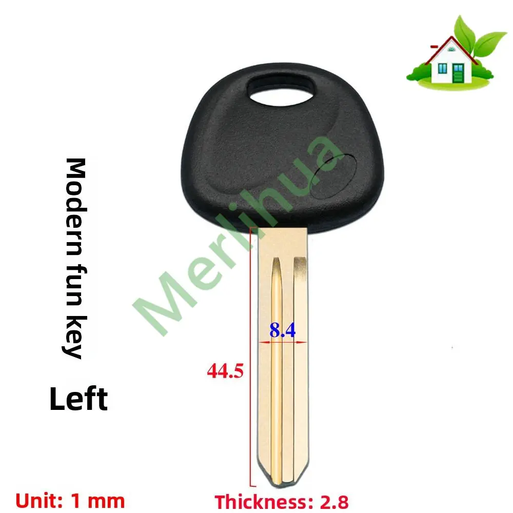 Compatible with Hyundai Elantra Left/Right Key, Metal Key, Remote Key, and Remote Key Shell