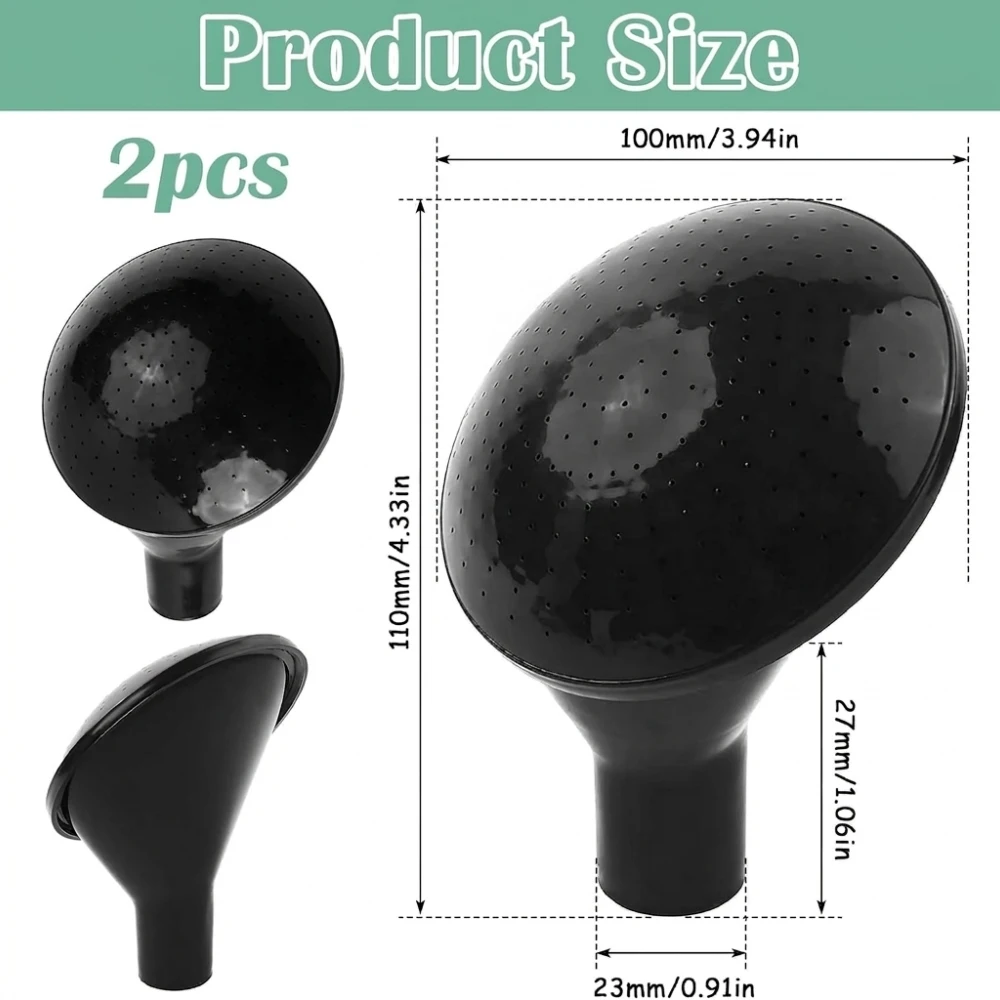 Practical Watering Can Sprinkler Nozzle Plastic Irrigation Head Universal Replacement For Yard Garden Home Plant Care