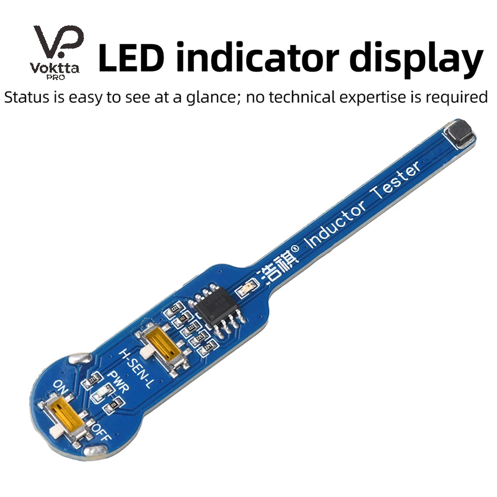 Inductor Detector Tool Motherboard Coil Tester For Phone Motherboard Repair Electromagnetic Induction Quick Fault Check