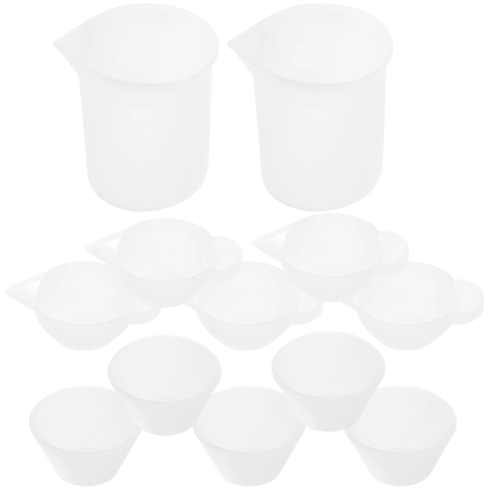 

12 Pieces Epoxy Resin Tool Set Silicone Measuring Cups Mixing Sticks DIY Craft Supplies Jewelry Accessories Resin Crafting Kit