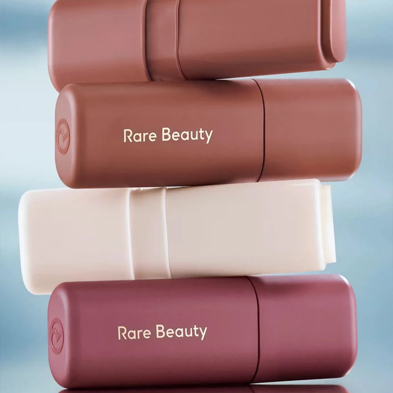 Rare Beauty New Butter Lipstick Gentle Caramel Color Moisturizing and Volumizing Loved/friendly Contains 4g Contouring Stick
