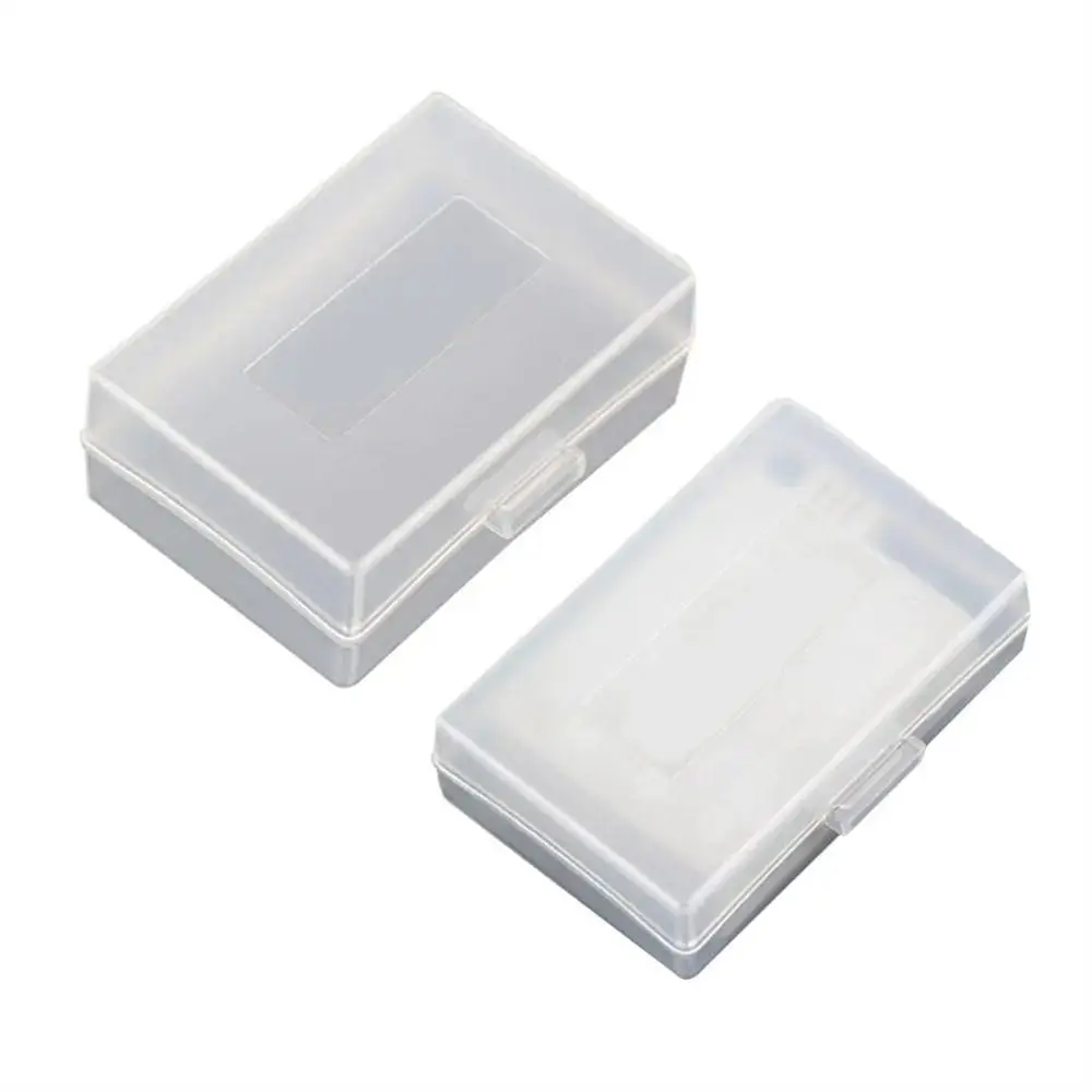 2Pcs SD Memory Card Camera Battery Storage Box TF Card Holder Scratch-proof For Canon Battery Case Moisture-proof Plastic Box