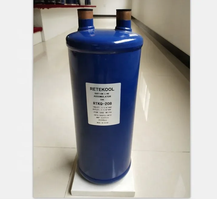 # pieza de refrigeración Acumulador de línea de succión ODF para unidad condensadora