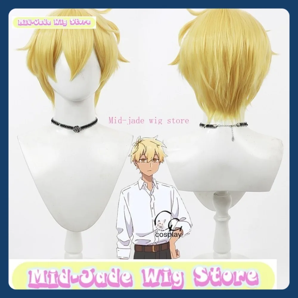 Peluca de jade medio, tienda No Girls In The Mix, peluca de Cosplay Kohaku, juego de Anime, juego de rol, pelo sintético, fiesta de Halloween