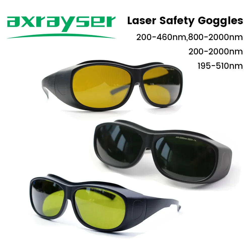 

Protective Goggles 190-510/200-460/200-2000nm for CO2 Laser Welding Cutting Engraving Machine