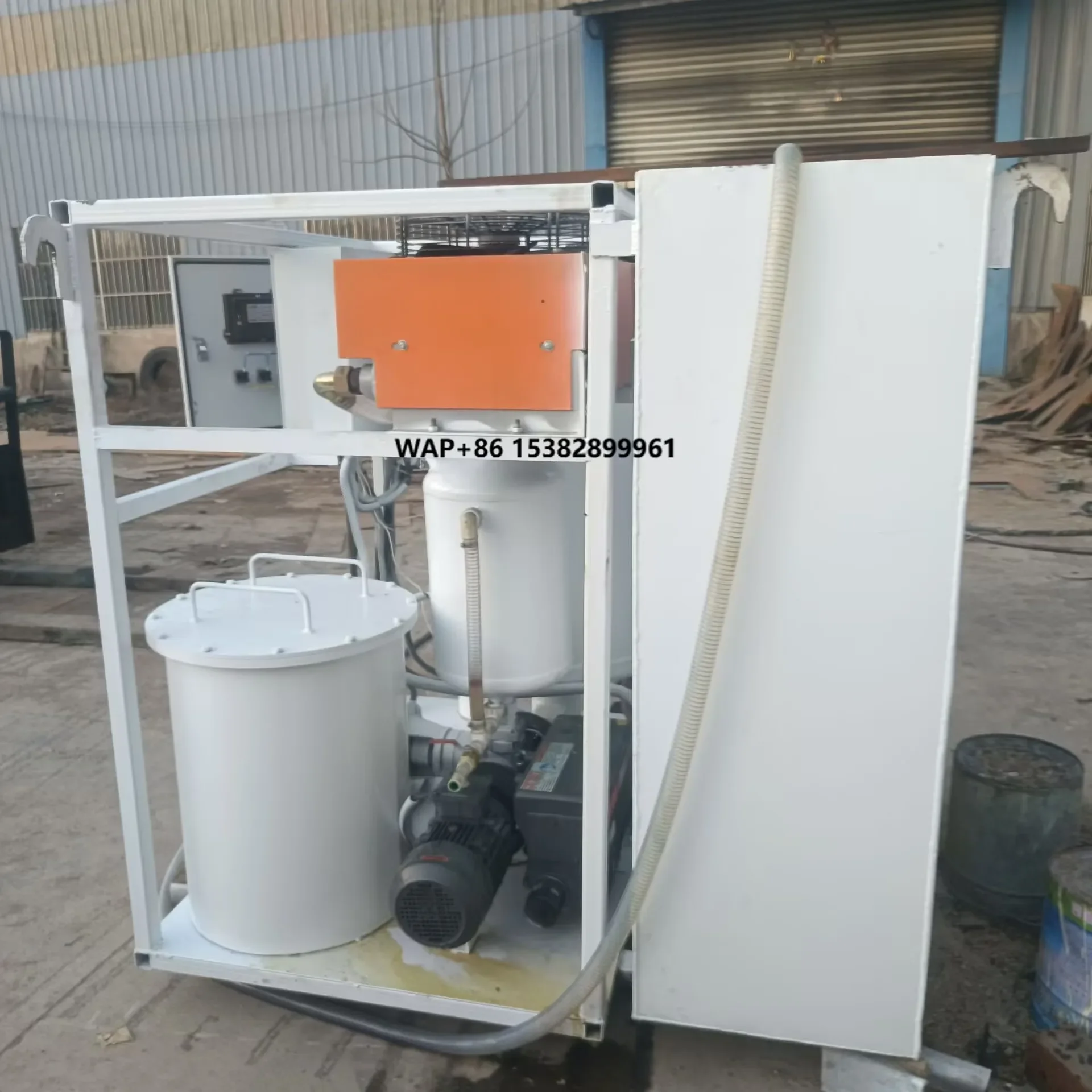 Industrial Gear Oil Purifier with High-Precision Filtration to 1 Micron and 7.5 kW Pump