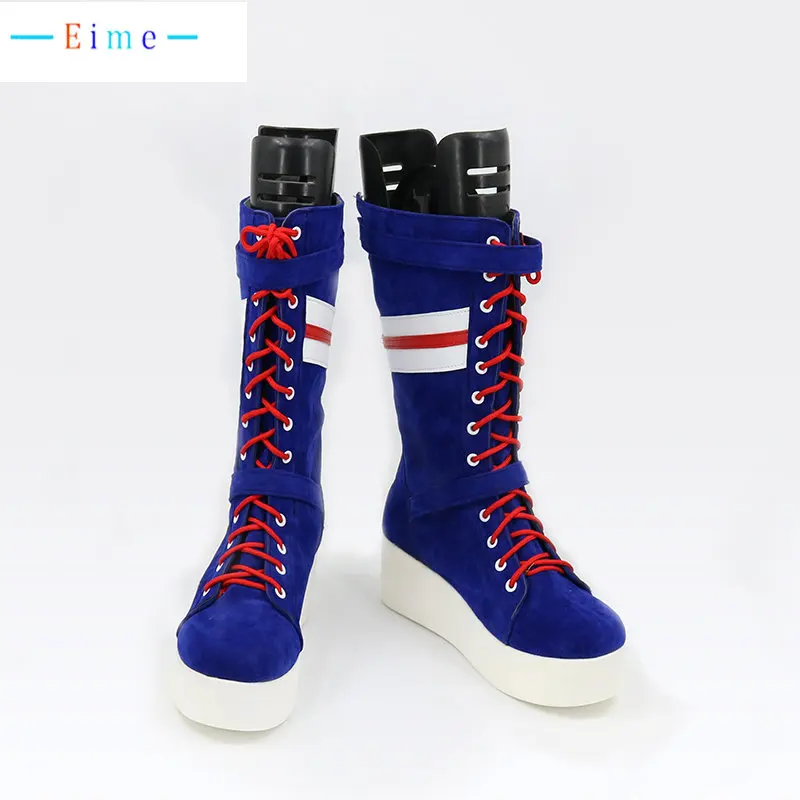 Star Girl-zapatos de cuero PU para Cosplay, botas de Carnaval de Halloween, hechas a medida