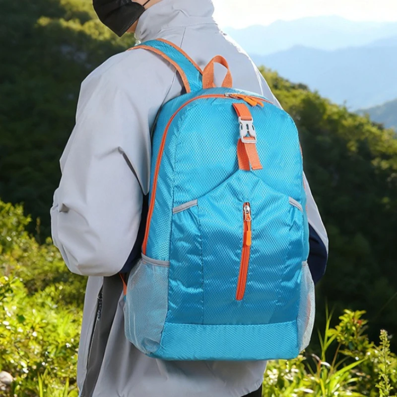 Outdoor Water-proof Sports Travel Backpack Foldable Large Capacity Camping Travel Mountaineering Bag