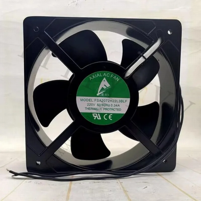 

Y + 1 шт. для FSA2072H22L3BLF 220 В 0,34 А 20572 осевой вентилятор с алюминиевой рамой 20 см