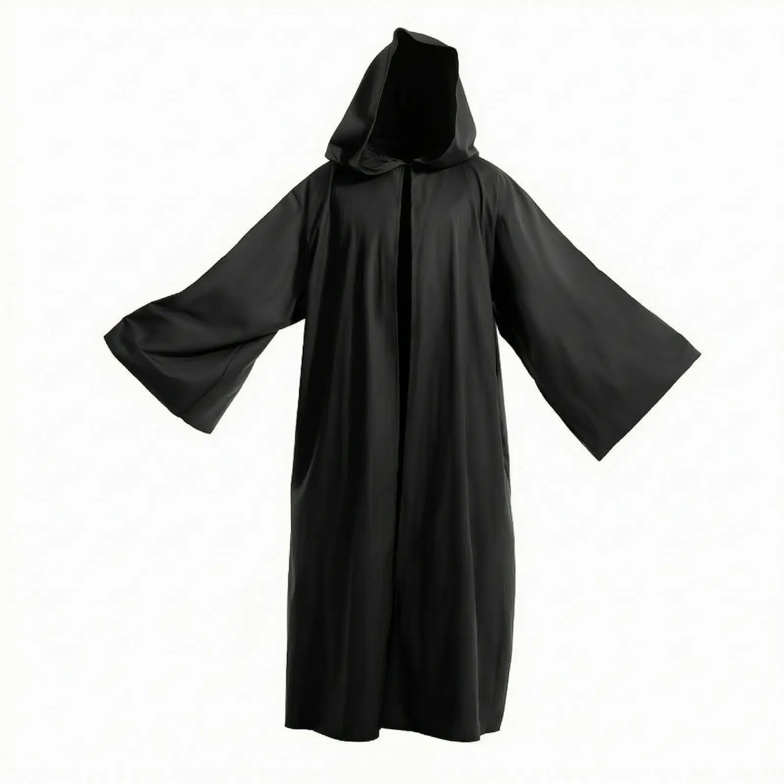 Kids Fairycore Cape Robe Polyester Breathable Cloak for Renaissance Faire Medieval Knight Wizard Costume