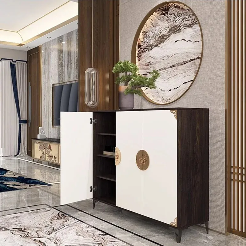 Creative Unique Shoe Rack Large Dust Proof Storage Cabinet Hallway Organizer Shoe Rack Luxury China Sapateira Home Furniture