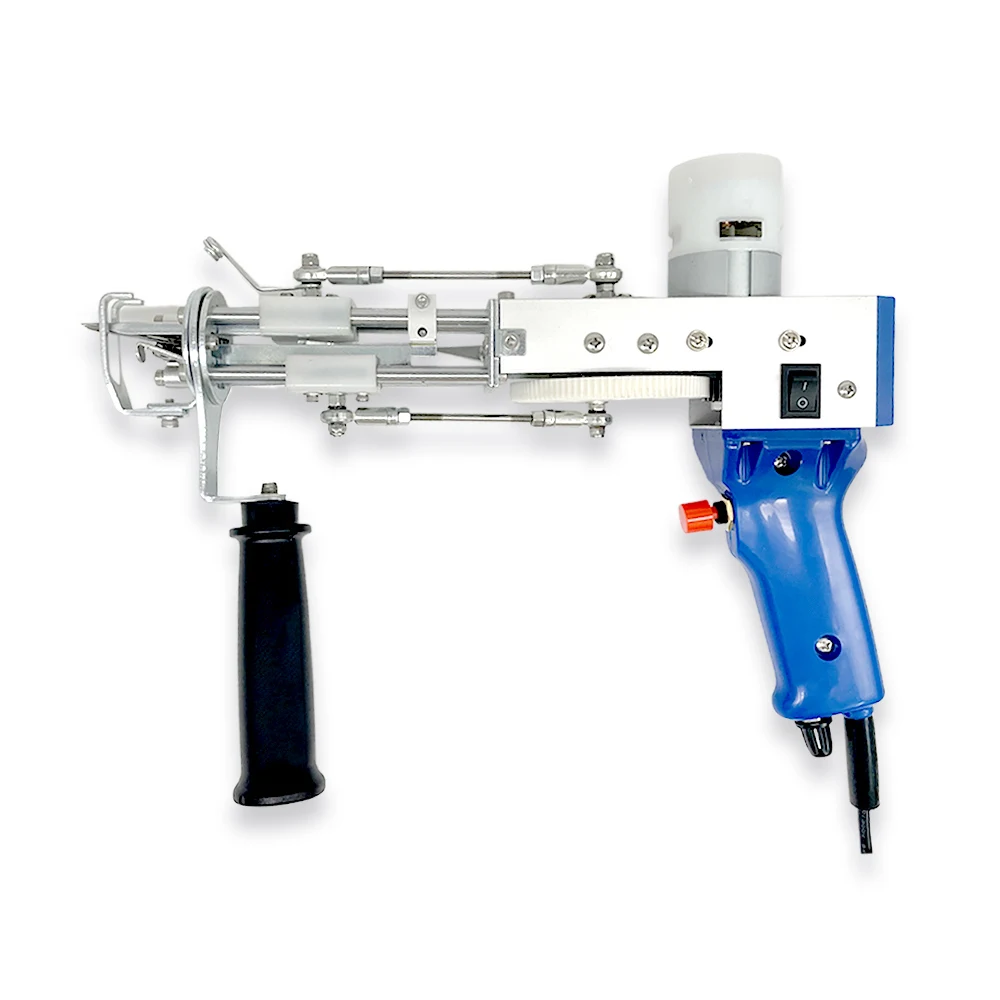 Electric Carpet Tufting Gun Hand Gun Carpet Weaving Flocking Machines Cut Pile Weaving Flocking Machines Loop Pile Cut Pile Rug