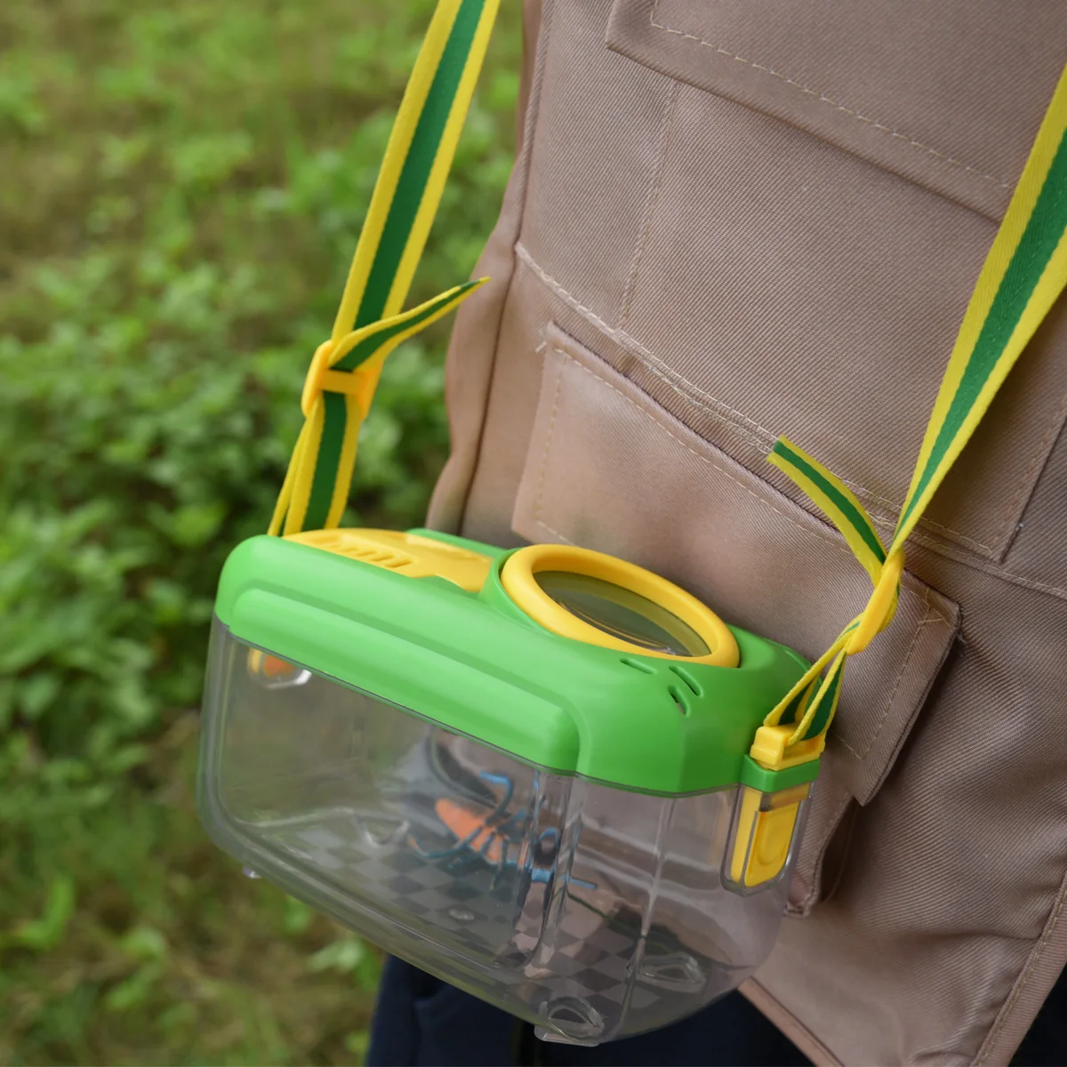 Buitengereedschap Voor Kinderen, Insectenobservatiedoos, Vergrootglas, Capture Net, Capsule Clip, Avontuurlijke Rollenspel Puzzelspeelgoed
