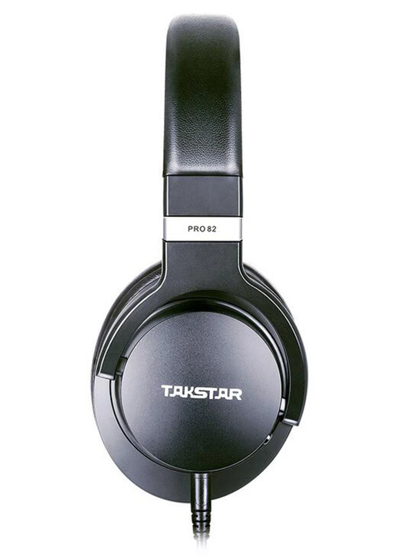 Original Takstar PRO82 Pro 82 Professional Monitor Headphones HIFI Headset for Stereo,PC Recording K Song Game,bass Adjustable