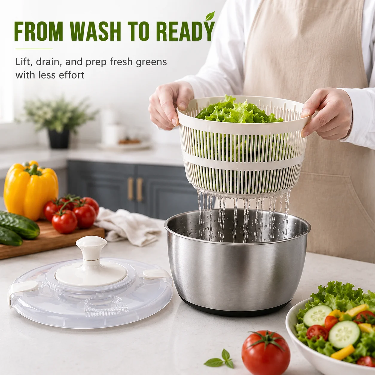 Thumbnail 3 - #46 Highest Rated Salad Spinners to Buy in 2026