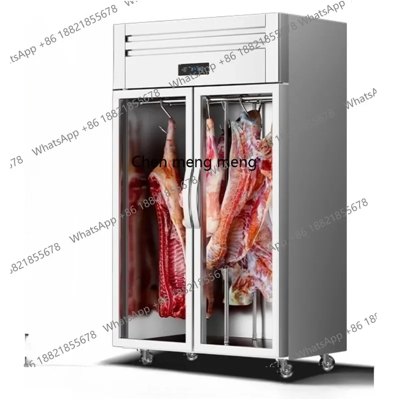 07M Hanging meat cabinet commercial vertical refrigeration display aged double-door fresh meat steak acid freezer