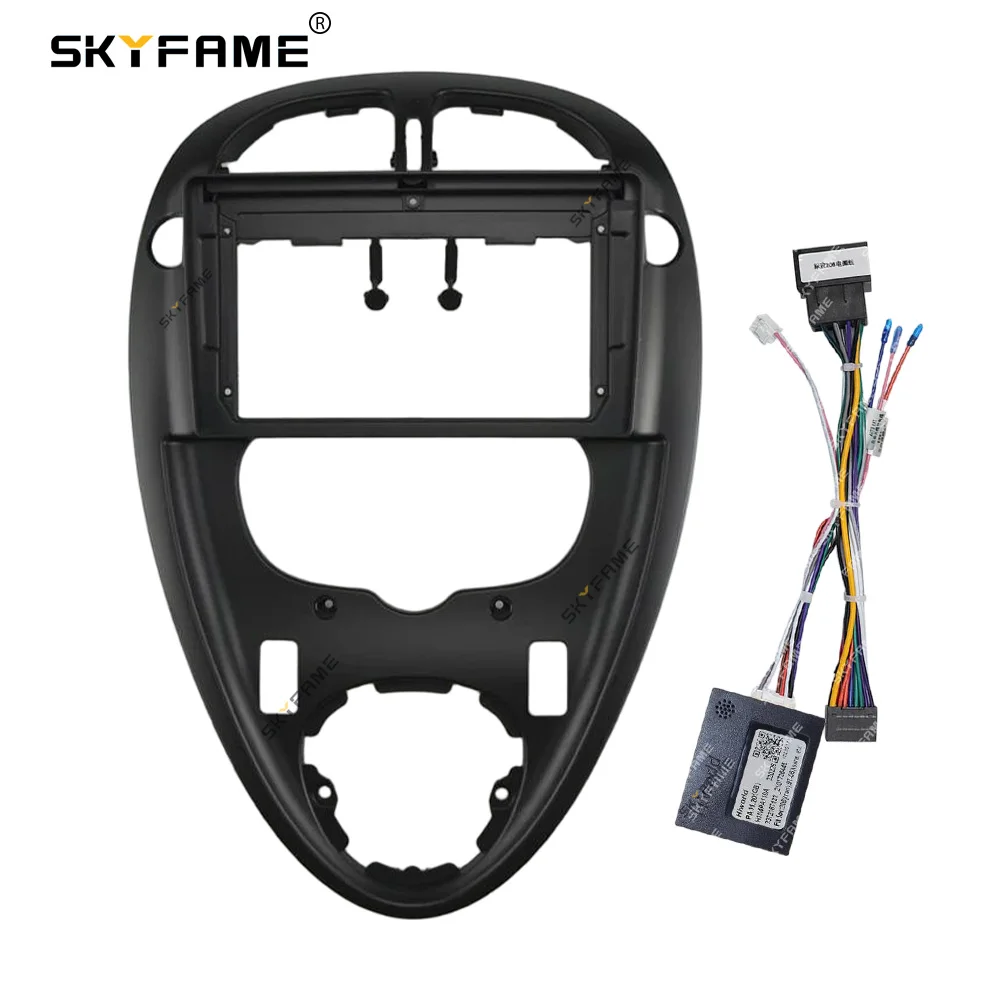 SKYFAME Car Frame Fascia Adapter Canbus Box Decoder Android Radio Dash Fitting Panel Kit For Citroen Xsara Picasso