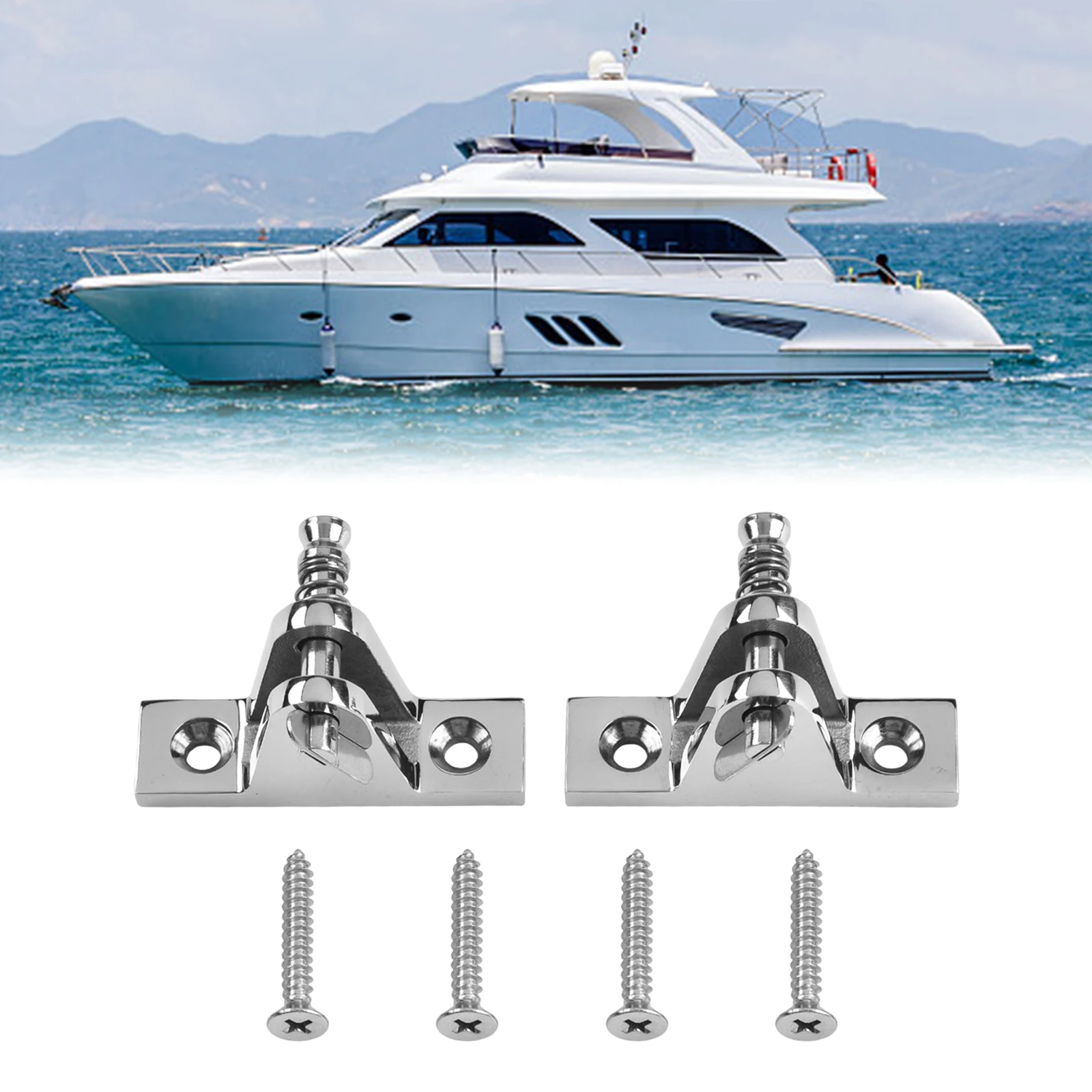 

Heavy-Duty Marine Hinge Marine Hardware Fitting Marine Applications Deck Hinge Mount Fitting Easy One-Tool Setup