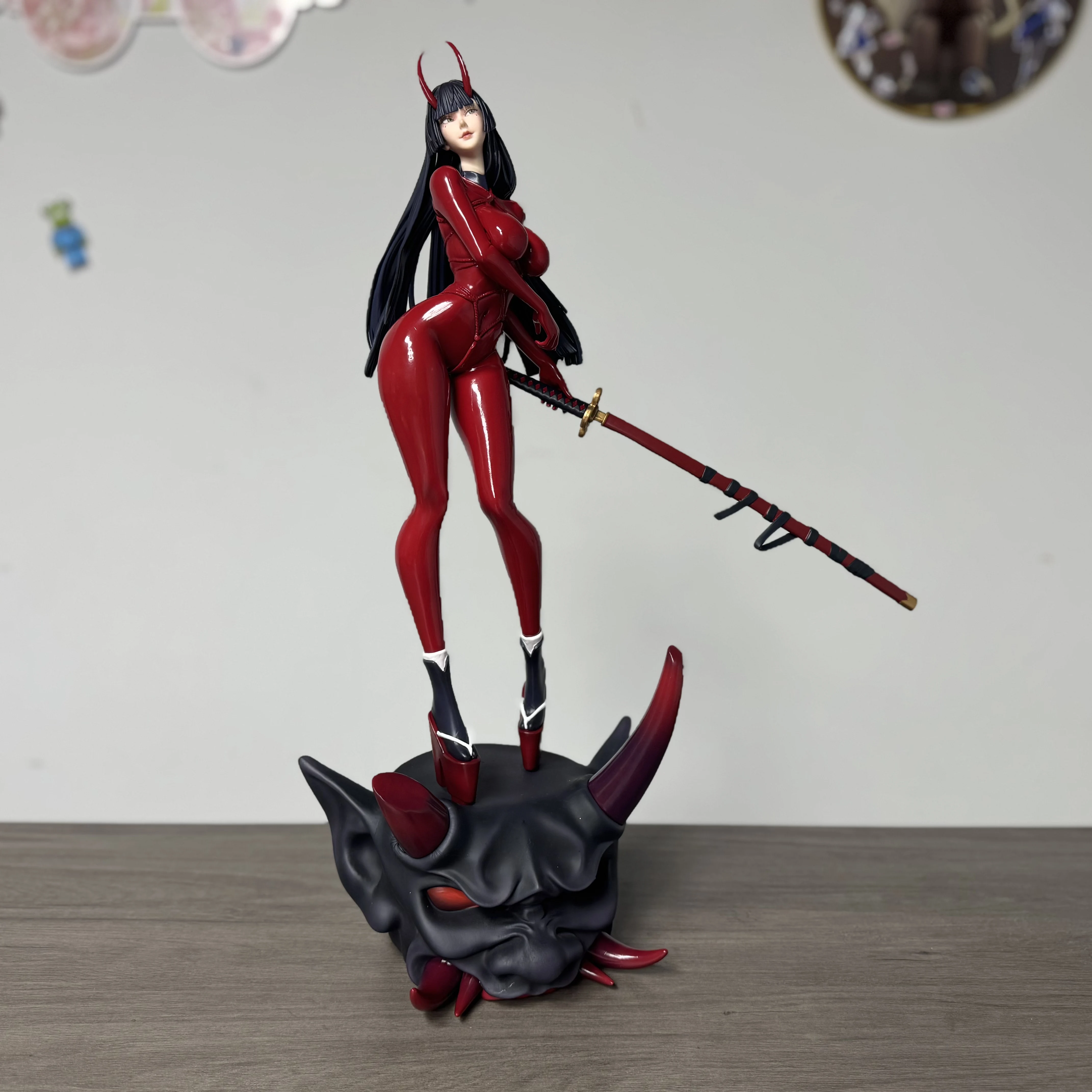 GK oversized figure gelcoat Chiko Muramasa sexy anime girl model game desktop ornament birthday gift