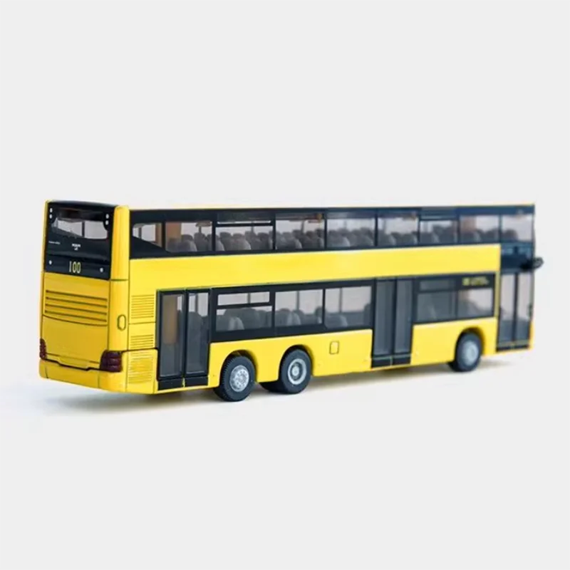 سيكو دييكاست 1: 87 حافلة ذات طابقين 1884 سبيكة محاكاة نموذج حافلة كلاسيكية مجموعة هواية السيارة هدية مزخرفة مصغرة