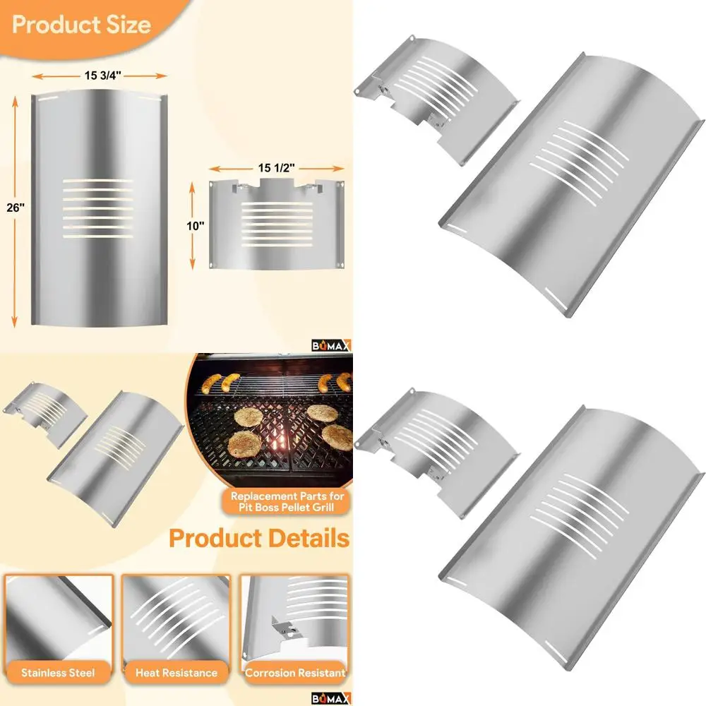 

Pit Boss Pellet Grill Replacement Parts: Slide Cover & Bottom for PB820, PB850 Series