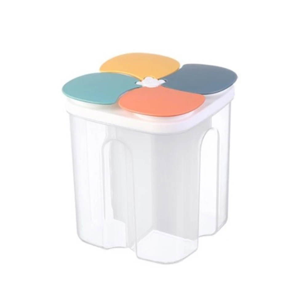 

Divided Sealed Jar Fresh Keeping Box Divided Fresh Keeping Divided Storage Container Kitchen Made From Thickened Removable