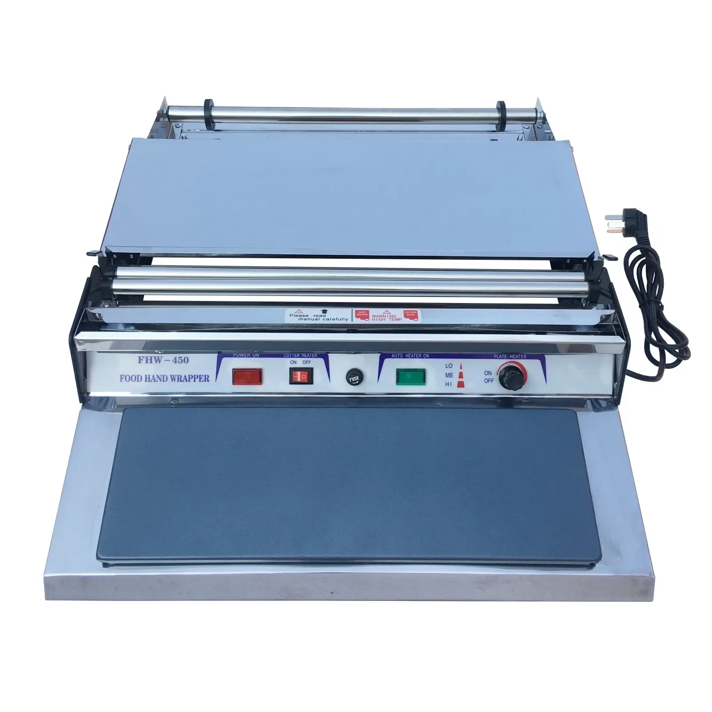 

Supermarket farm vegetable fruit and meat packing packaging artifact cling film sealing machine