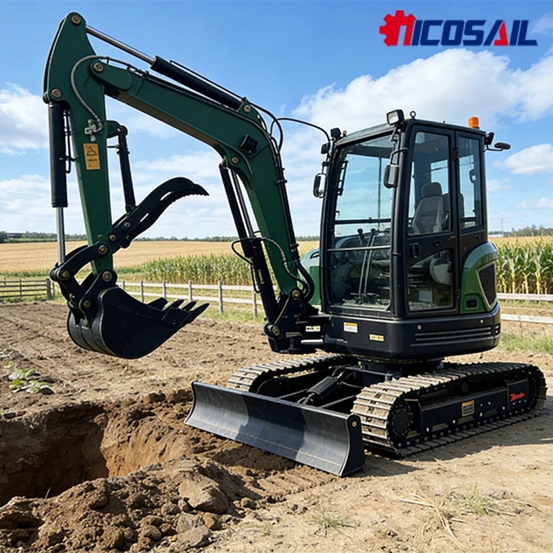 3Ton Micro Excavato…