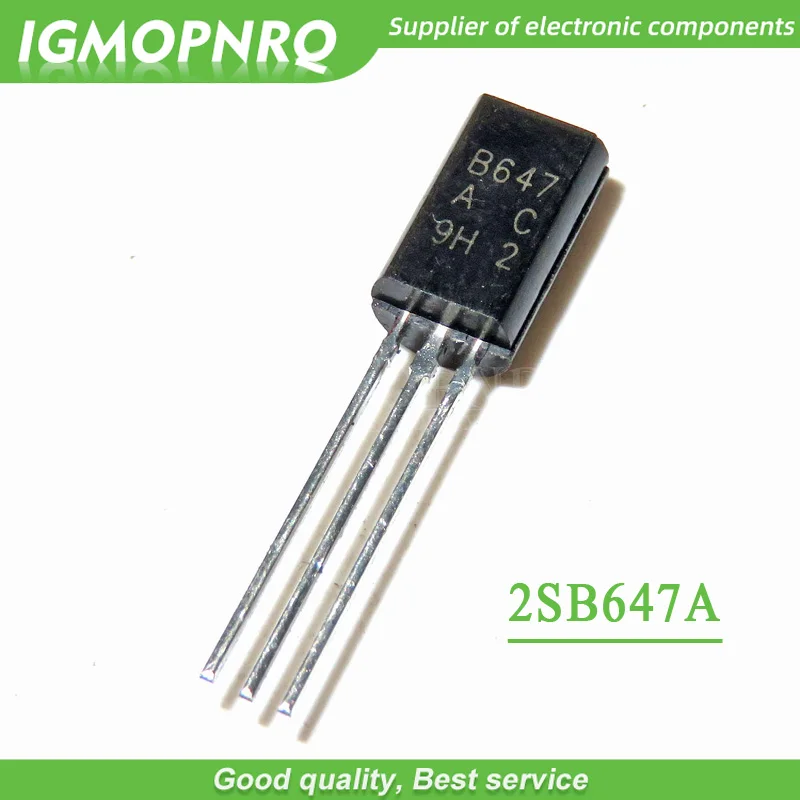 50PCS 2SB647AC 2SB647A TO92 2SB647 TO-92L B647 Triode new