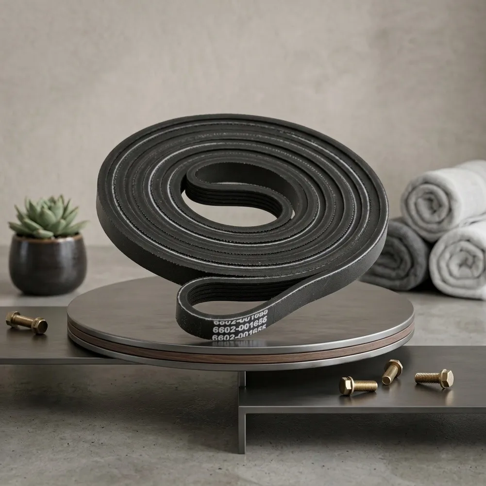 OEM-Spec Dryer Belt for For samsung Dryers with 6602-001655 Cross-Reference to Fix Tumble Inconsistency and Acoustic Disturbance