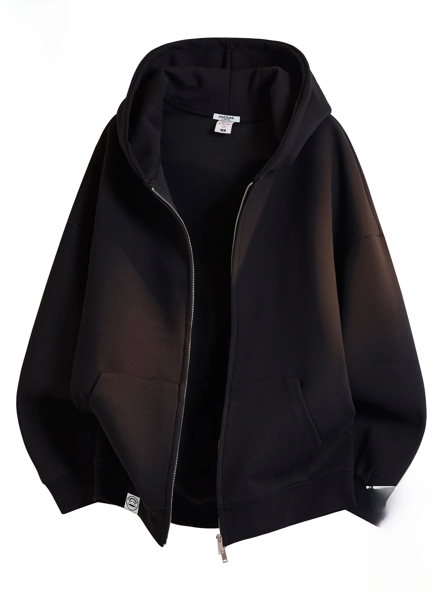 

PaulFrank Monkey Hooded Open Cardigan Sweatirt Men's Winter New Loose Casual Long Sve Jaet Comfortable Polyester Cotto...