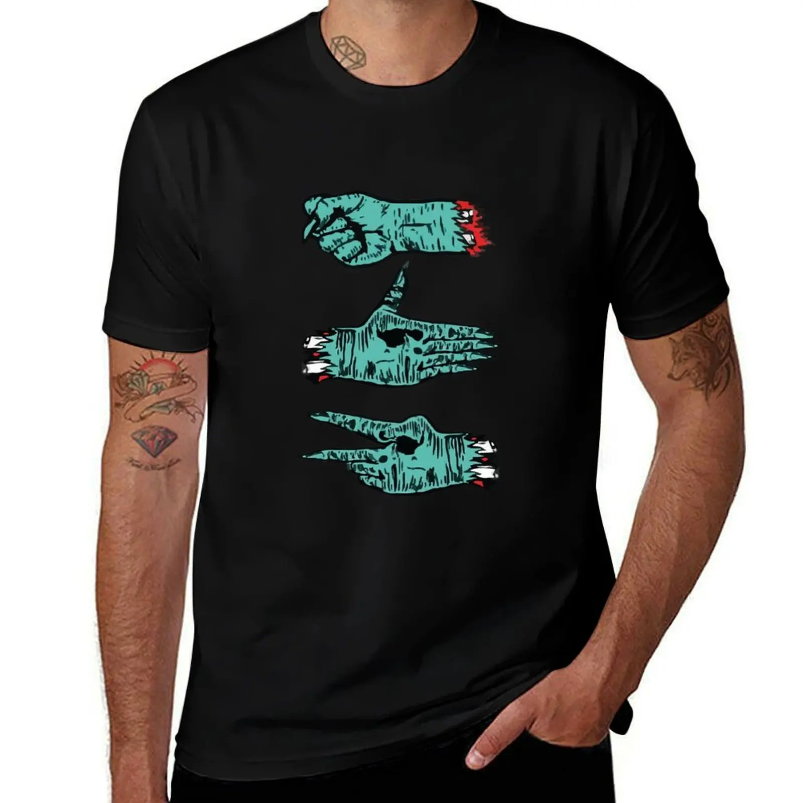 

Run The Jewels - Rock, Paper, Scissors T-Shirt luxury designer customizeds oversized t shirt men t shirt