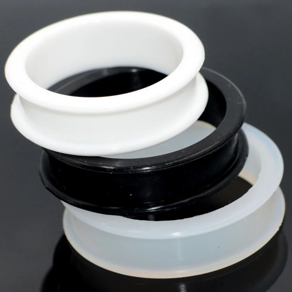 3-26mm High Elasticity Silicone Ear Gauges Plugs Tunnels Earrings Flexible Double Flare Tunnels Expander Stretching Kit