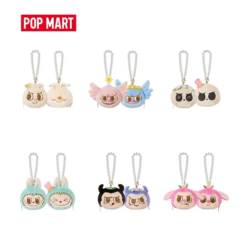 POP MART THE MONSTERS Party Series – Wende-Anime-Actionfigur, Guess Bag, Ornament, Figuren, Heimdekoration, Desktop-Puppenmodell