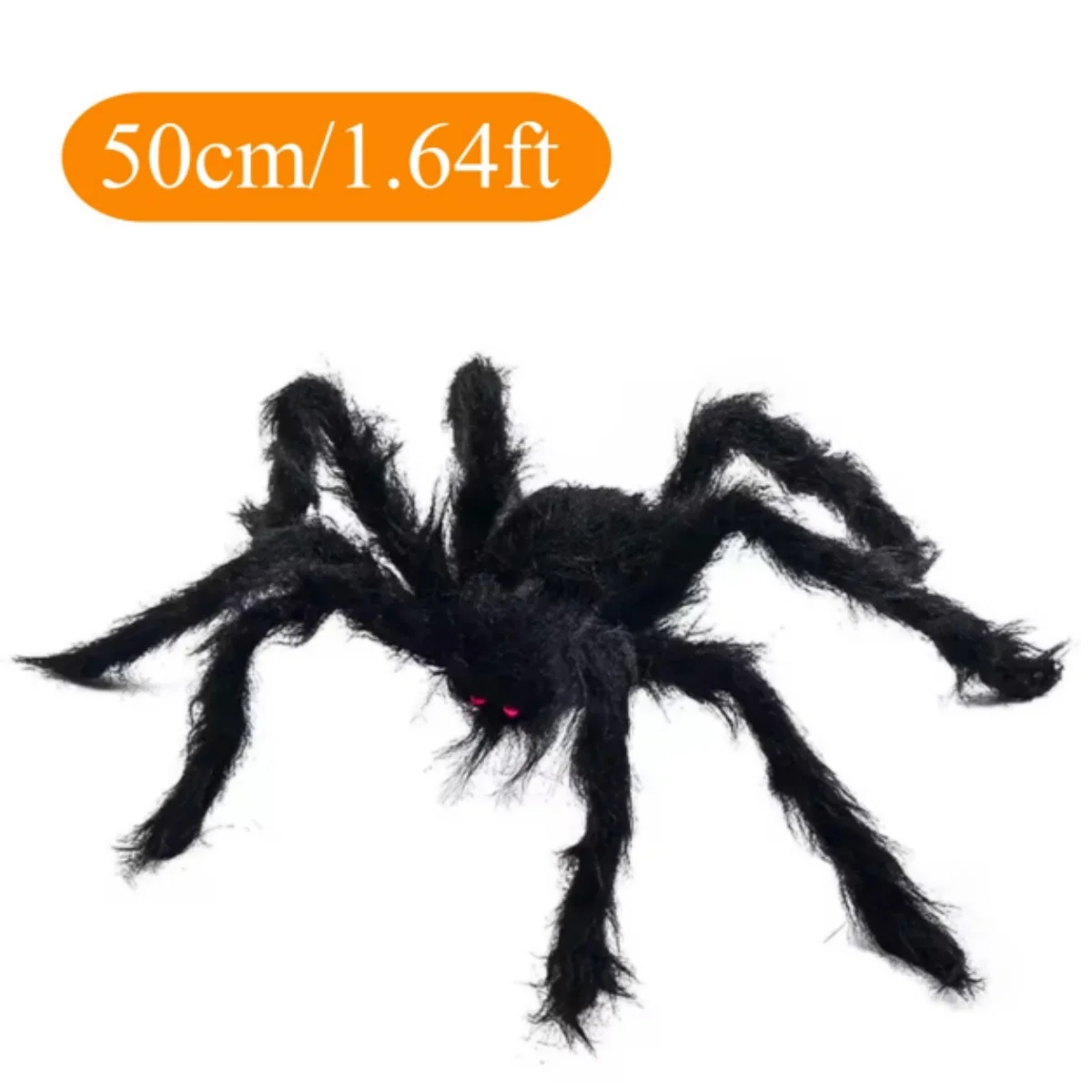 Halloween Plush Spider Outdoor Decoration Prop