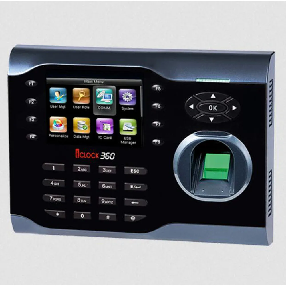 

Fingerprint time attendance,TCP/RS232/485/USB Host& client, RFID reading cards