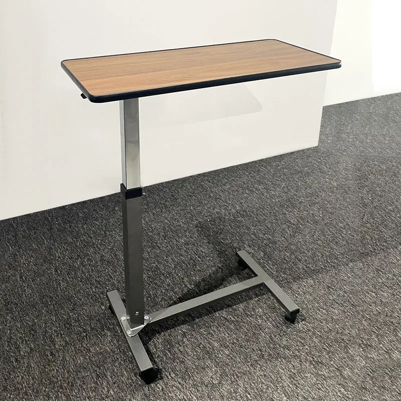 طاولة رضاعة مريحة فوق السرير للمستشفى مع عجلات للاستخدام بجانب السرير وأثاث عالي الجودة #6