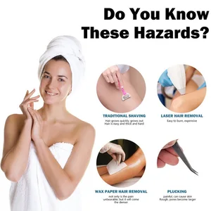 Kırmızı-saç-in-cam saç çıkarılması için, kauçuk üzerinde fiziksel, ağrısız, kristal sıcak, kolay, güvenli, temiz traşlı, yeniden, vücut bakımı En iyi 10 satış depilador a genital-no. 8