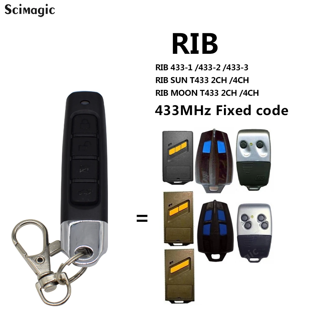 RIPPE SONNE T433 MOND Garage Tür Fernbedienung Tor Klon RIPPE 433 1 2 3 Taste Handheld Sender für RIPPE TX1 TX2 TX3 433MHz