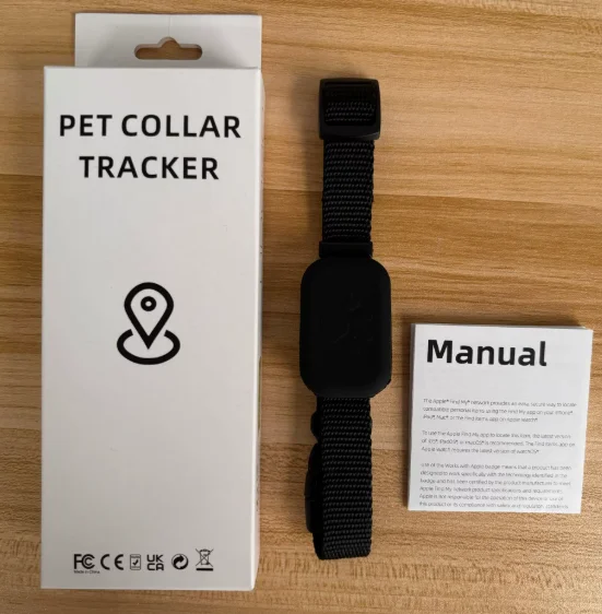 Bluetooth GPS-tracker voor huisdieren, mini-tracking, bewegingsalarm, anti-verloren tracker voor katten en puppy's, globale locator op afstand
