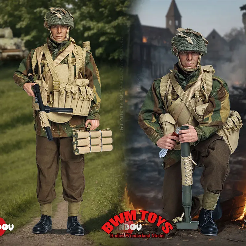 

In Stock UJINDOU UD9048 1/6 Scale Male Soldier The First Parachute Division WWII Series 12Inch Action Figure Doll Collection