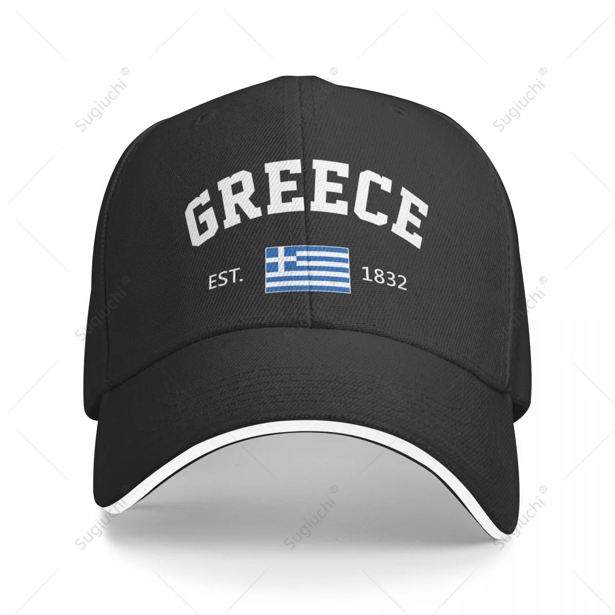 Baseball Cap Greece EST.1821 Independence Day Men Women Unisex Hip Hop Sandwich Caps Snapback Golf Hat Fishing