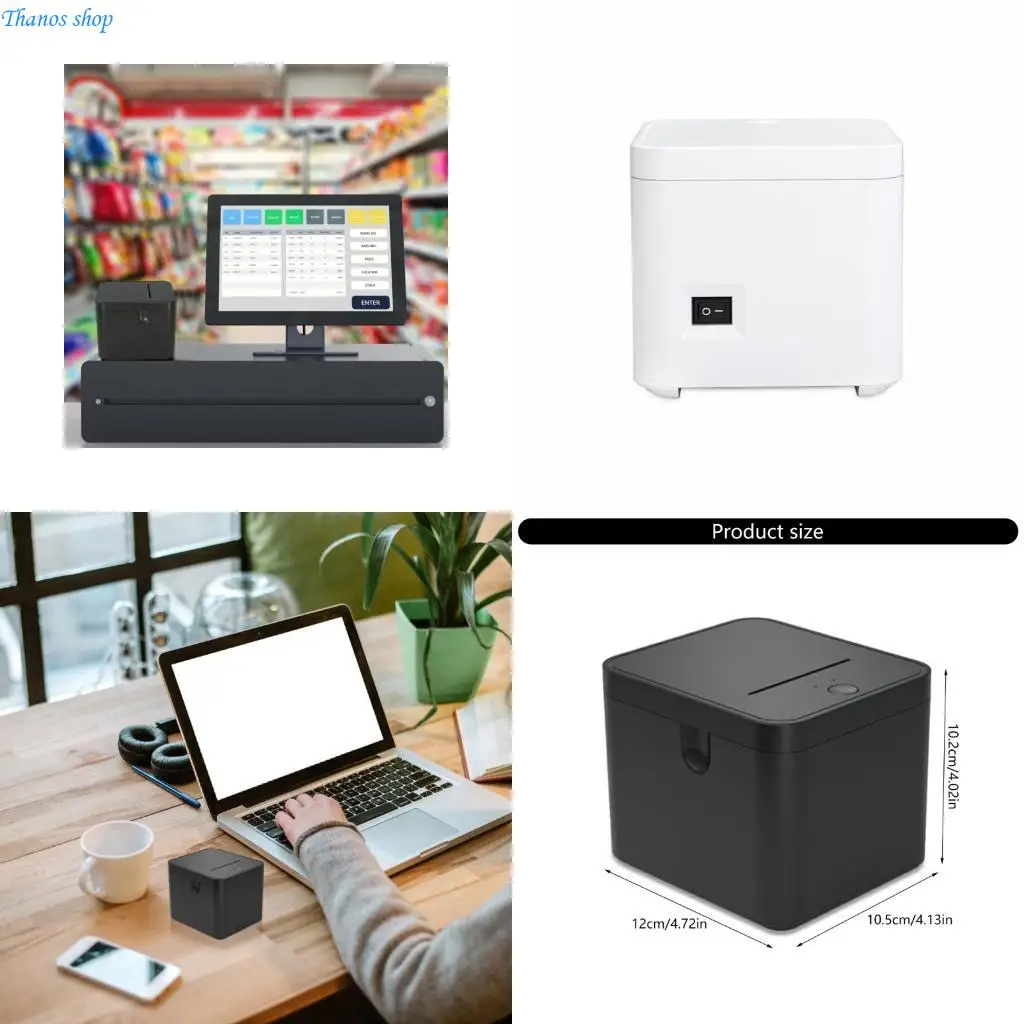 POS System Printer 58mm Thermaled Paper Supporting GB18030 Character Set For Ret X37A