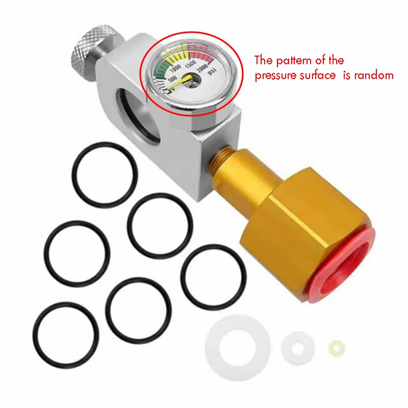 Quick Connect Soda Cylinder Tank Refill Fill Station Adaptor with Pressure Soda Bottle Filling Joint Valve