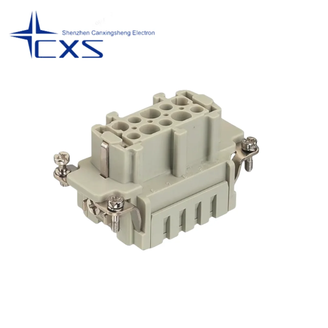 

1 шт. 09330102716 Разъем HARTING HAN 10ES-F, 10-контактный, 16А, 500В