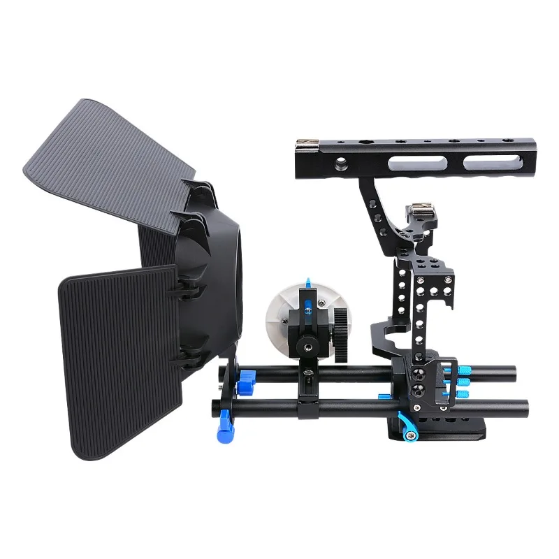 Metal Cage Kit for  A7M4 and A7M3 Full-Frame Mirrorless Cameras Universal Protective Housing