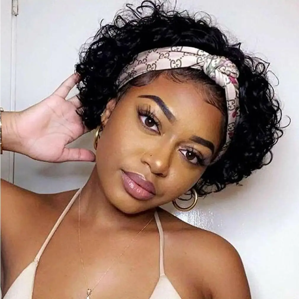 Short Pixie Cut Wig… - image