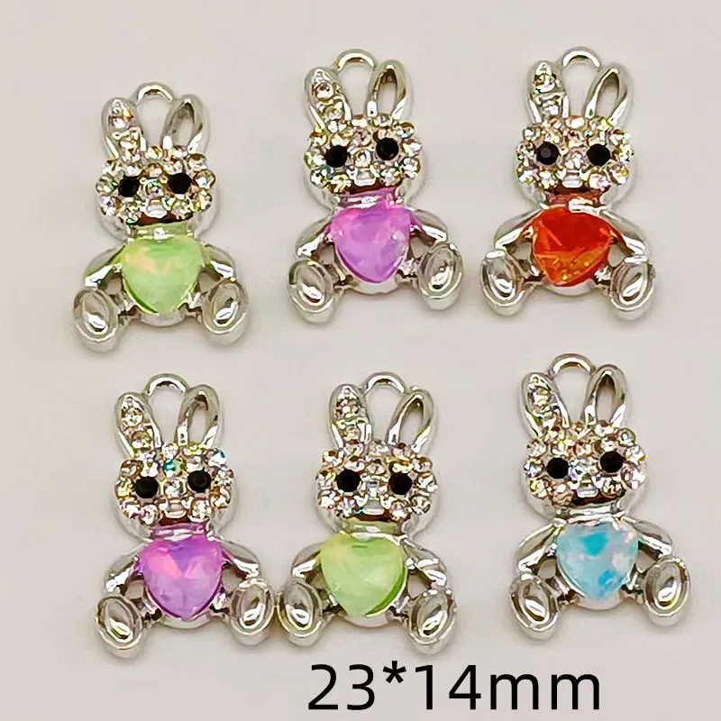 

20pcs Accessories Cute Women Products Alloy DIY Keychain Handbag Phone Case Doll Material Decoration Kawaii Girl Gift Wholesale